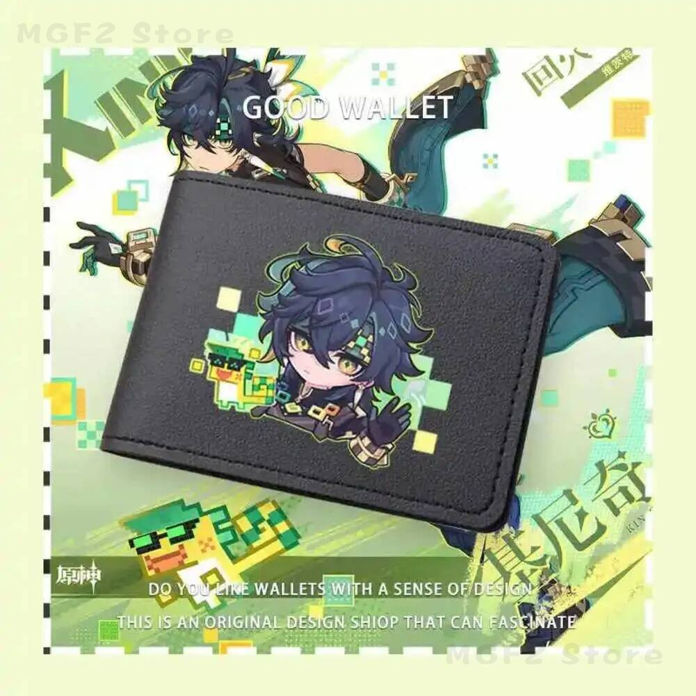 Women'S Accessories Wallet - Anime Vrouwen Kaarthouders Portemonnee Student Genshin