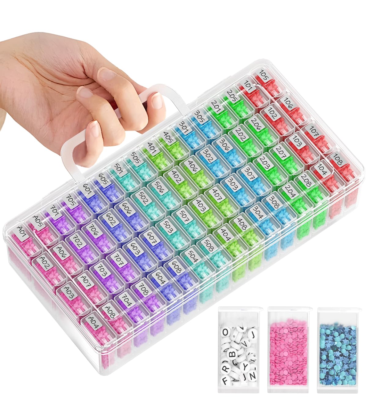Women Accessories Box - 5D DIY Diamant Schilderen Gereedschap Accessoires