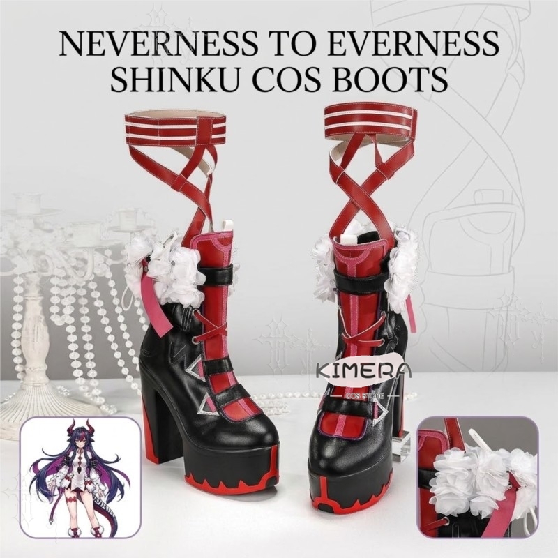 Women'S Accessories For Shoes - Neverness To Everness Shinku Custom Cosplay