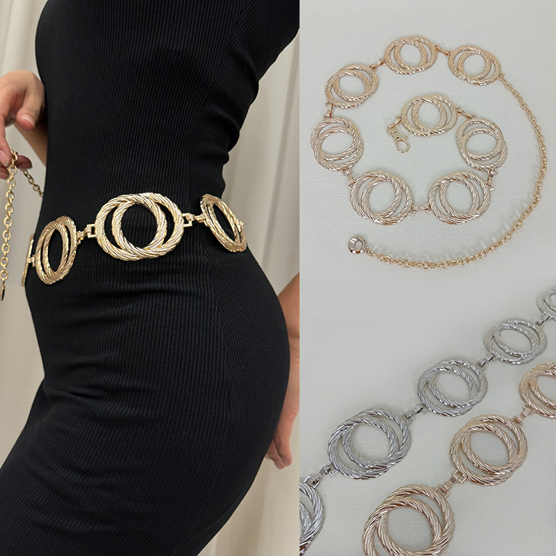 Women'S Jeans Accessories Chain - Hoge kwaliteit luxe merken designer taille