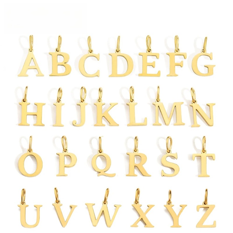 Women Accessories Name In English - DIY Cut Engelse alfabet ketting accessoires