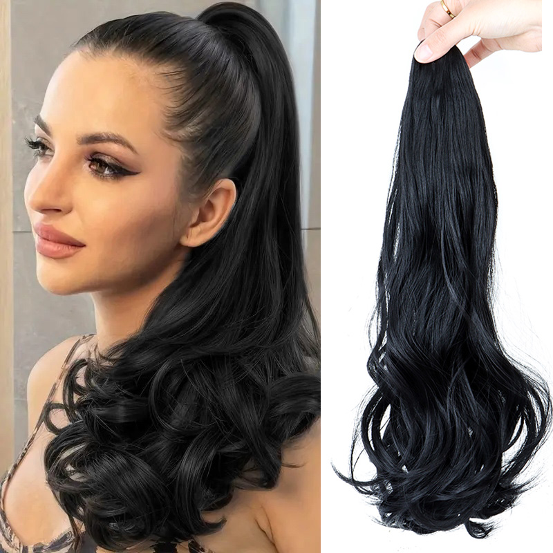 Hair Claw Clip Set - Synthetische lange krullende paardenstaart haarverlenging accessoires