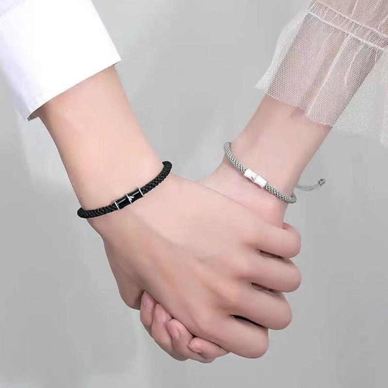 Women Accessories Meaning - 31BF Unieke bamboe-patroon paararmbanden gevlochten polstouwaccessoire
