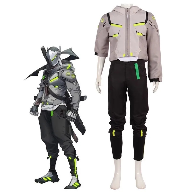 Women'S Accessories For Shoes - RGD4 Game Genji Cosplay Kostuums Volwassen