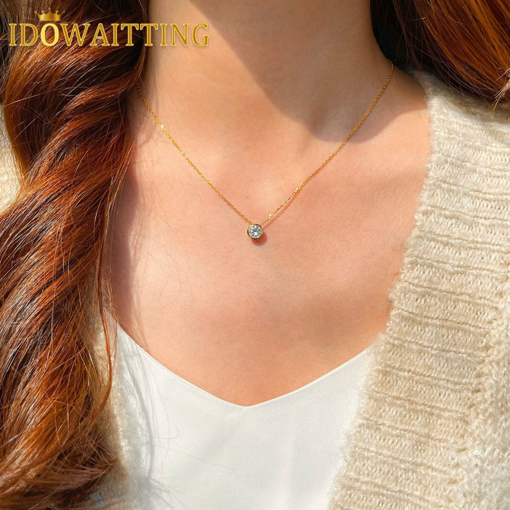 Charm Necklace Dainty - 100% 925 Sterling Zilver Forever Lovely