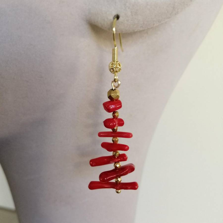Vrouwen onregelmatige tak rode - Tassel Earrings Boho recensie en prijs