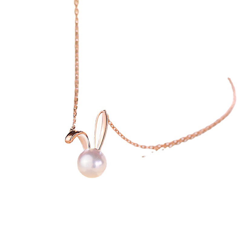 Schattige Konijn Parel Hanger  - Women Accessories Meaning recensie en prijs