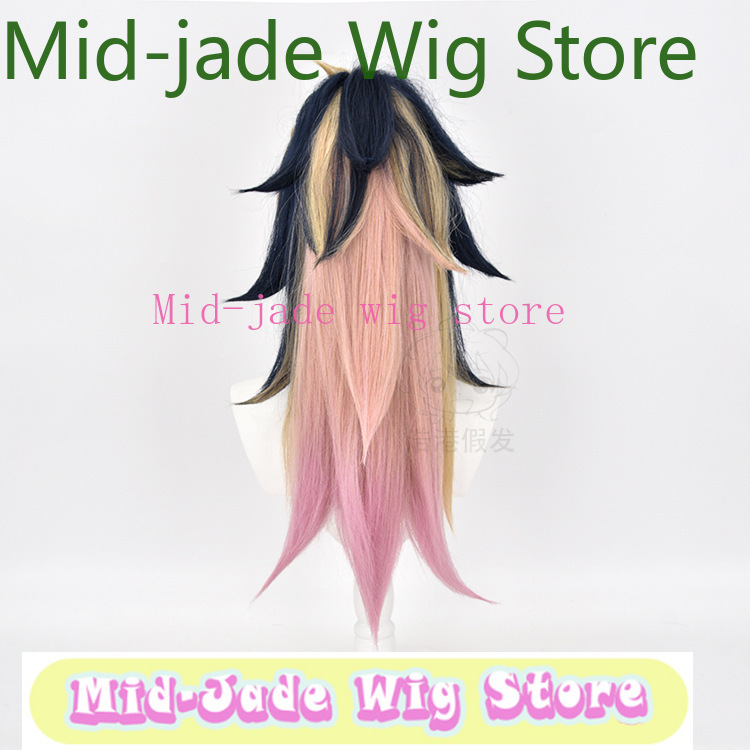 LOL KDA Akali Cosplay Pruik Ma - Hair Claw Clip Set recensie en prijs