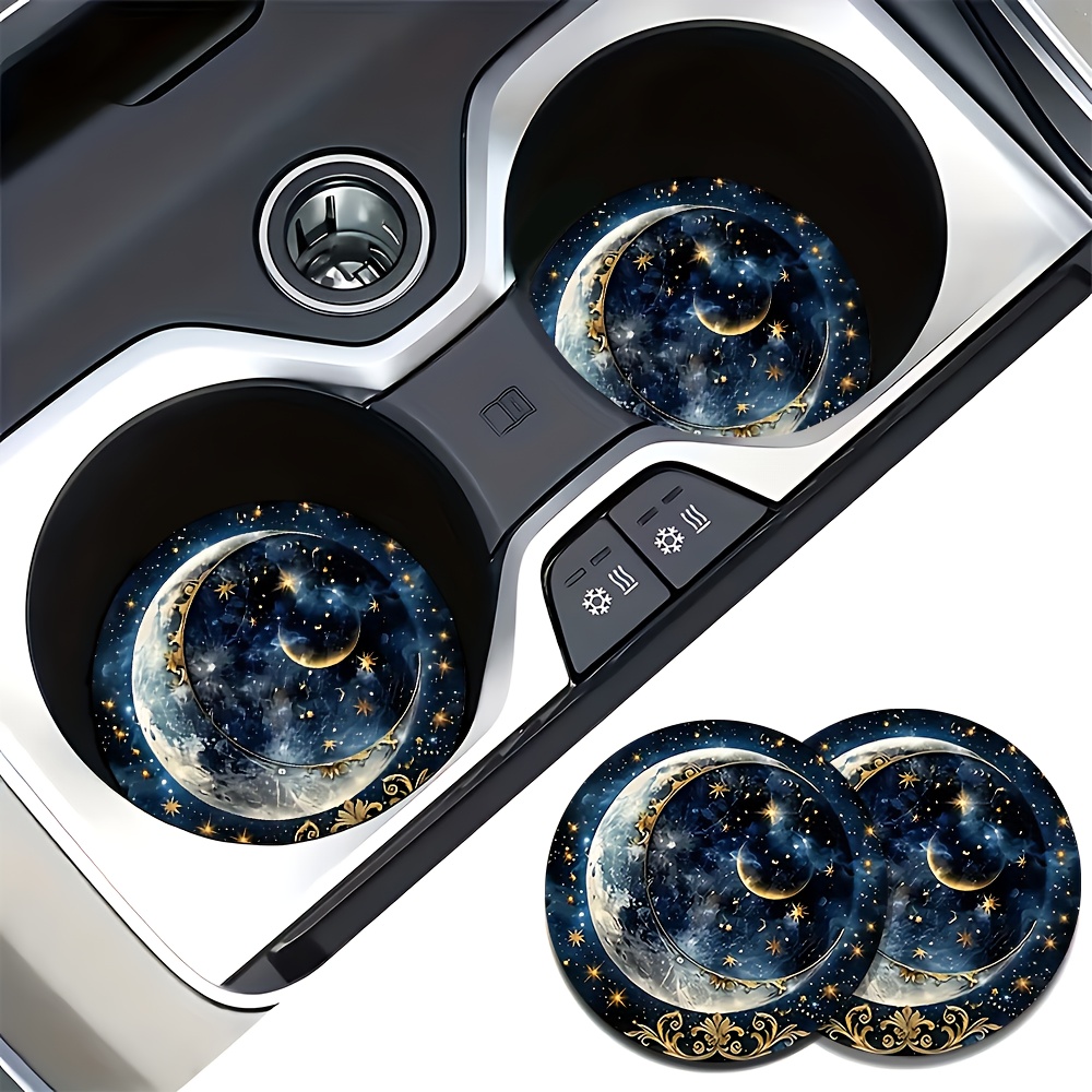 2 stuks Starry Night Moon auto - Women Accessories Box recensie en prijs