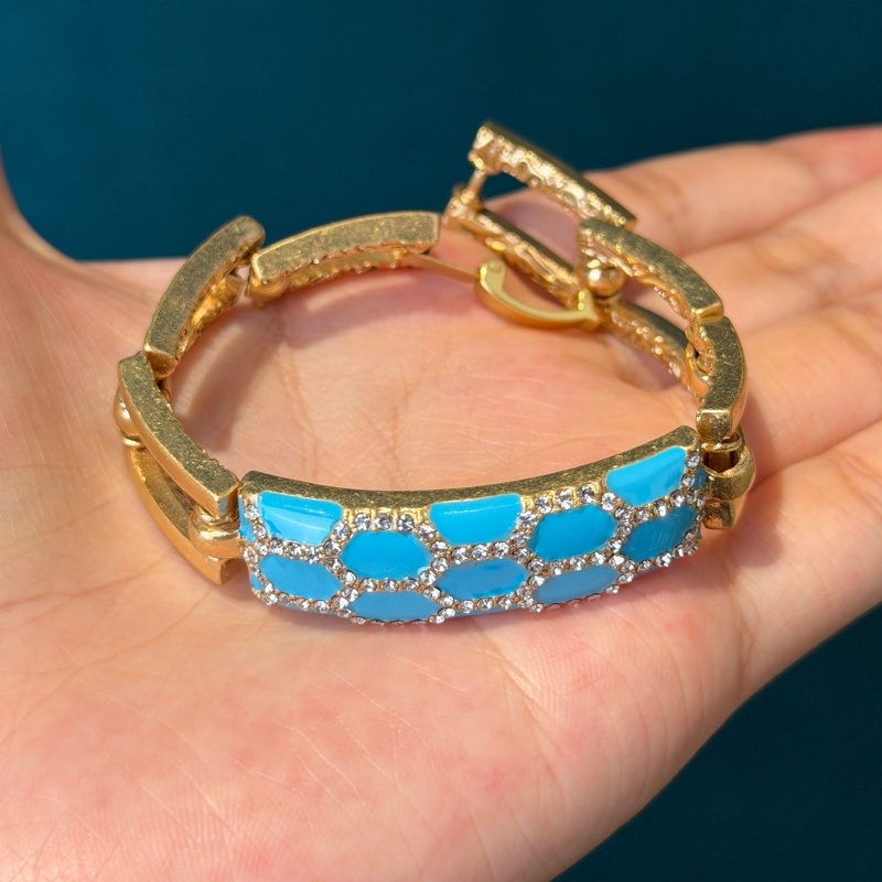 Vintage blauwe emaille honingr - Women'S Accessories Trends 2026 recensie en prijs