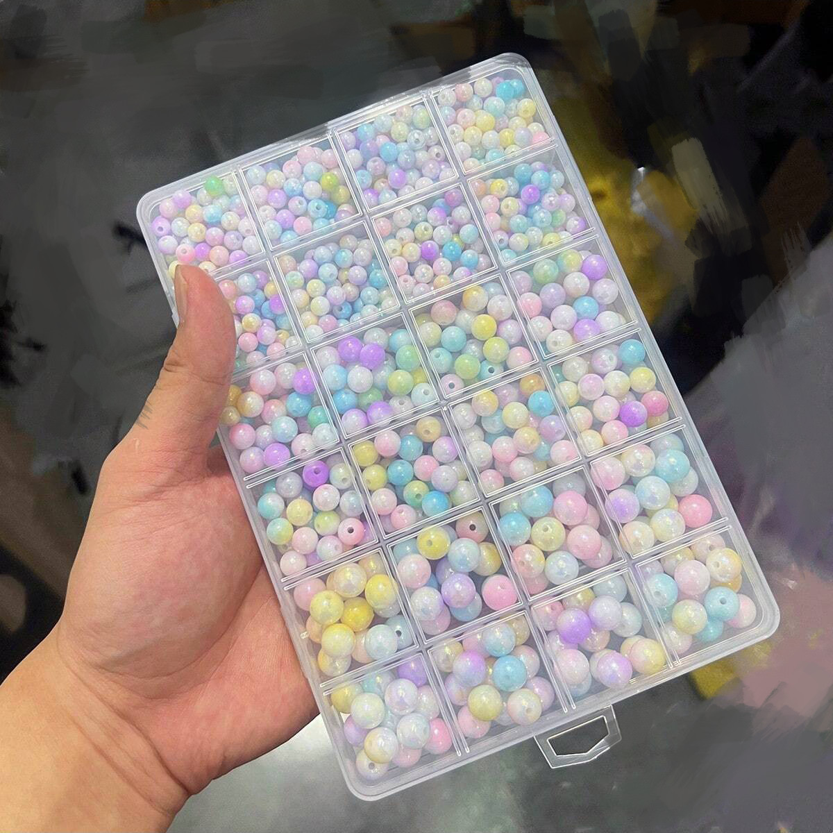 800 stuks/24 vakjes doos 6mm/8 - Women Accessories Box recensie en prijs