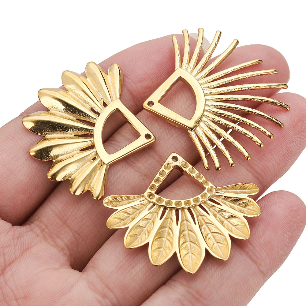 2 stuks roestvrijstalen waaier - Tassel Earrings Boho recensie en prijs