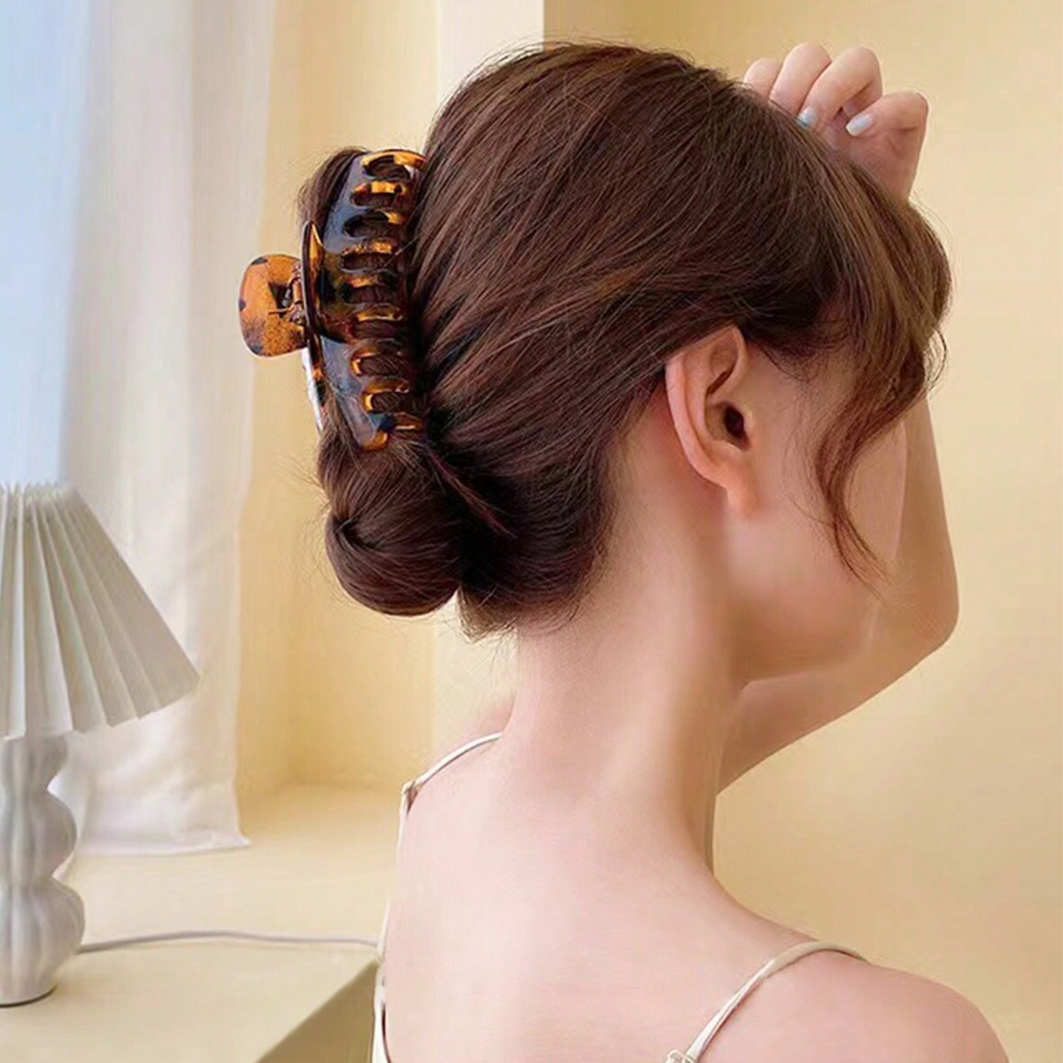 4 Stuks Meerkleurige Harsbloem - Hair Claw Clip Set recensie en prijs
