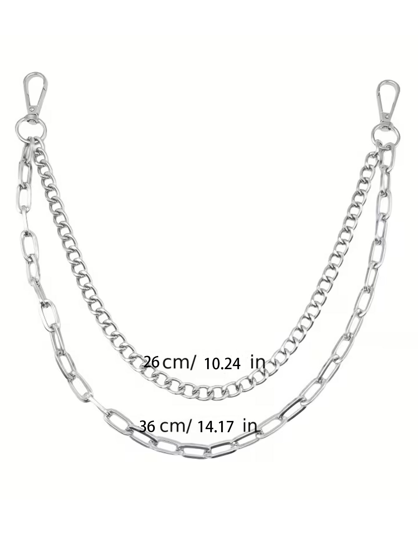 Unisex punkstijl metalen mode  - Women'S Jeans Accessories Chain recensie en prijs