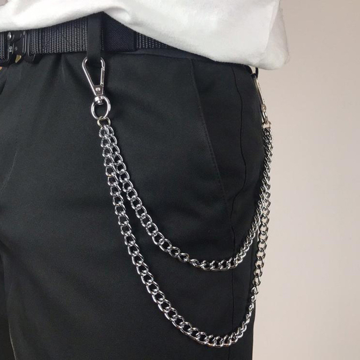 Unisex punkstijl metalen mode  - Women'S Jeans Accessories Chain recensie en prijs