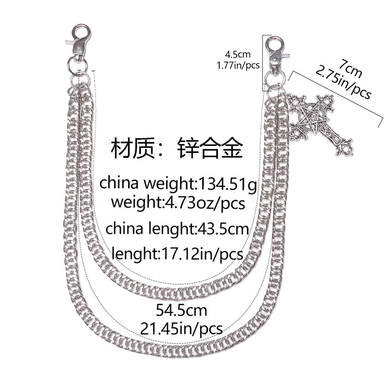 Mode Punk Metalen Broek Keten  - Women'S Jeans Accessories Chain recensie en prijs