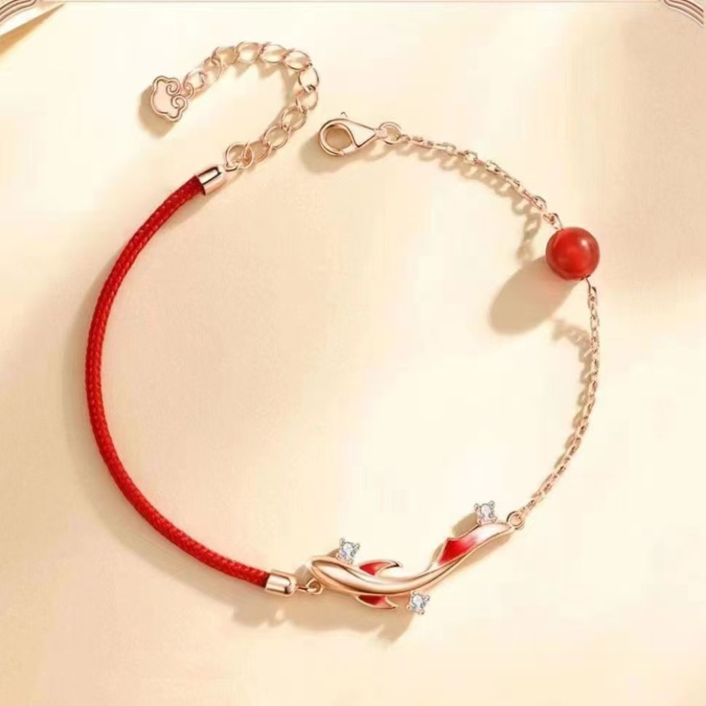 Elegante rode draad armband me - Women Accessories Meaning recensie en prijs