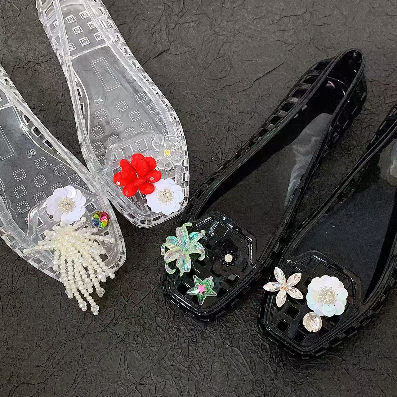 Jelly Crystal-schoenen voor da - Women'S Accessories For Shoes recensie en prijs