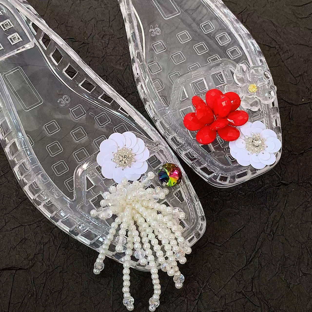 Jelly Crystal-schoenen voor da - Women'S Accessories For Shoes recensie en prijs