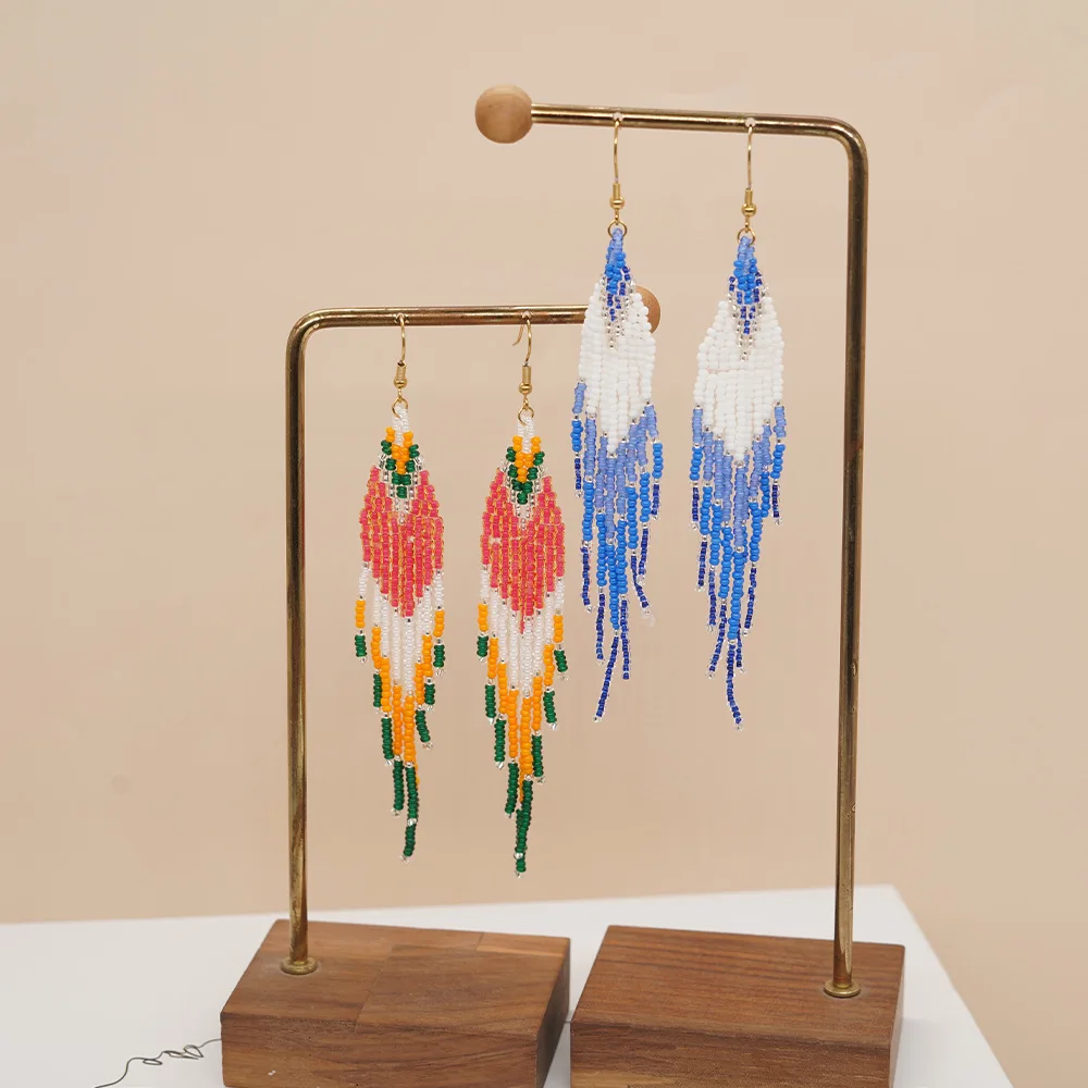 Kralen Oorbellen Kwastje Origi - Tassel Earrings Boho recensie en prijs