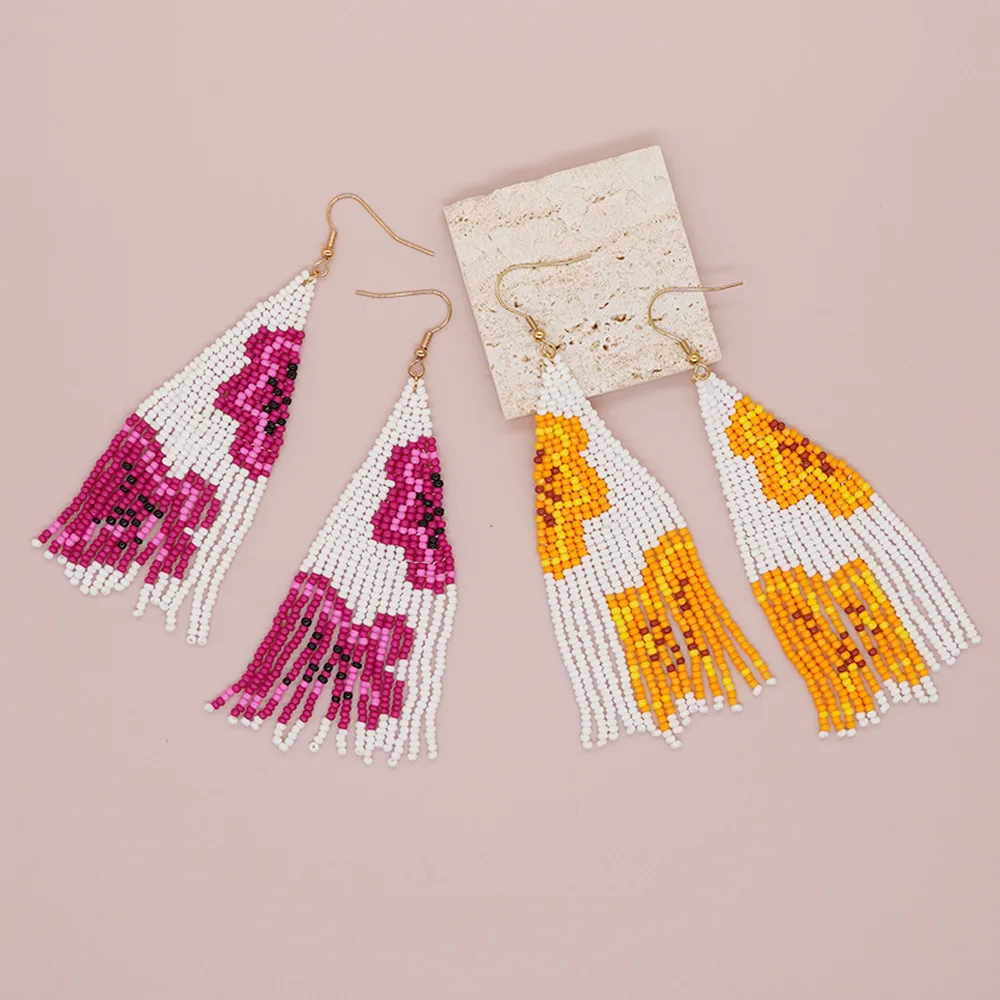 Kralen Oorbellen Kwastje Origi - Tassel Earrings Boho recensie en prijs