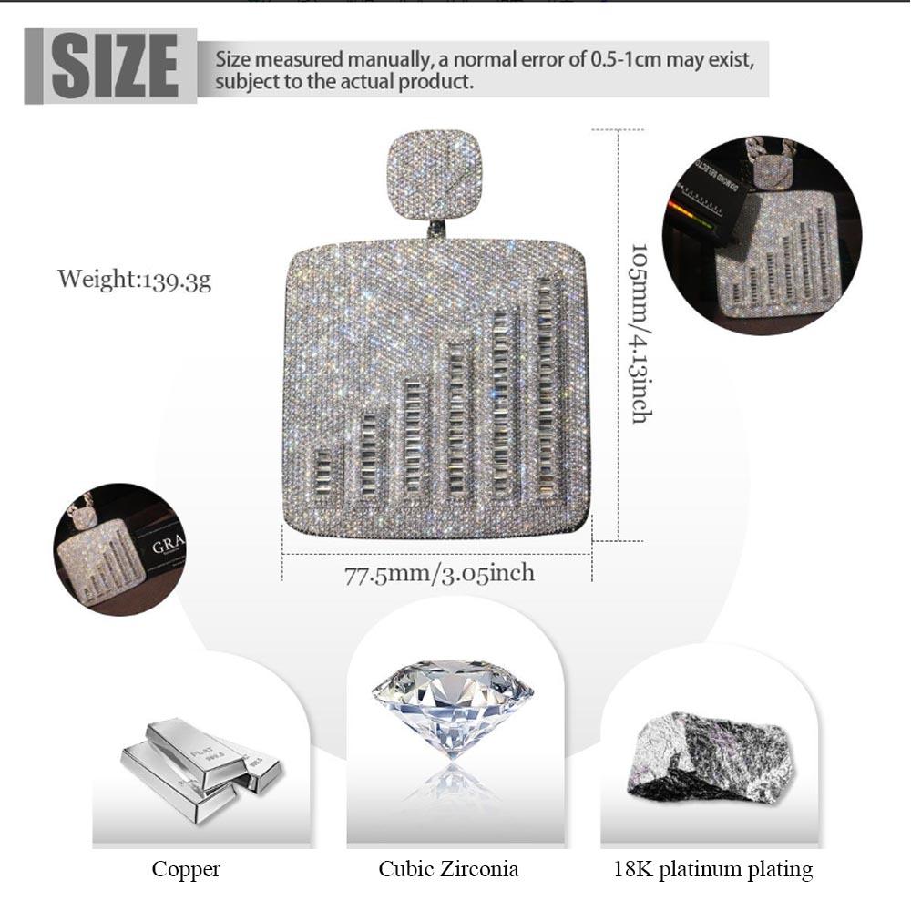 Blingbling Iced Out Hip Hop ha - Women Accessories Meaning recensie en prijs