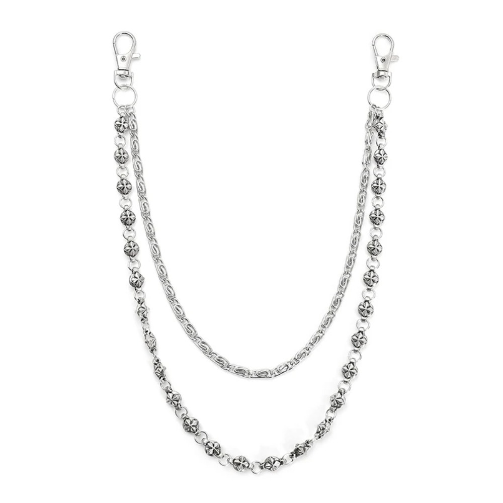 NEWTrendy hiphop dubbellaagse  - Women'S Jeans Accessories Chain recensie en prijs
