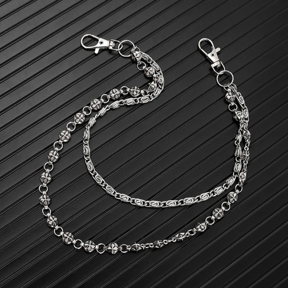 NEWTrendy hiphop dubbellaagse  - Women'S Jeans Accessories Chain recensie en prijs