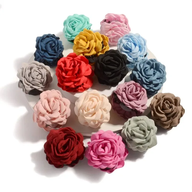 Franse Stof Rose Bloem Haar Kl - Hair Claw Clip Set recensie en prijs