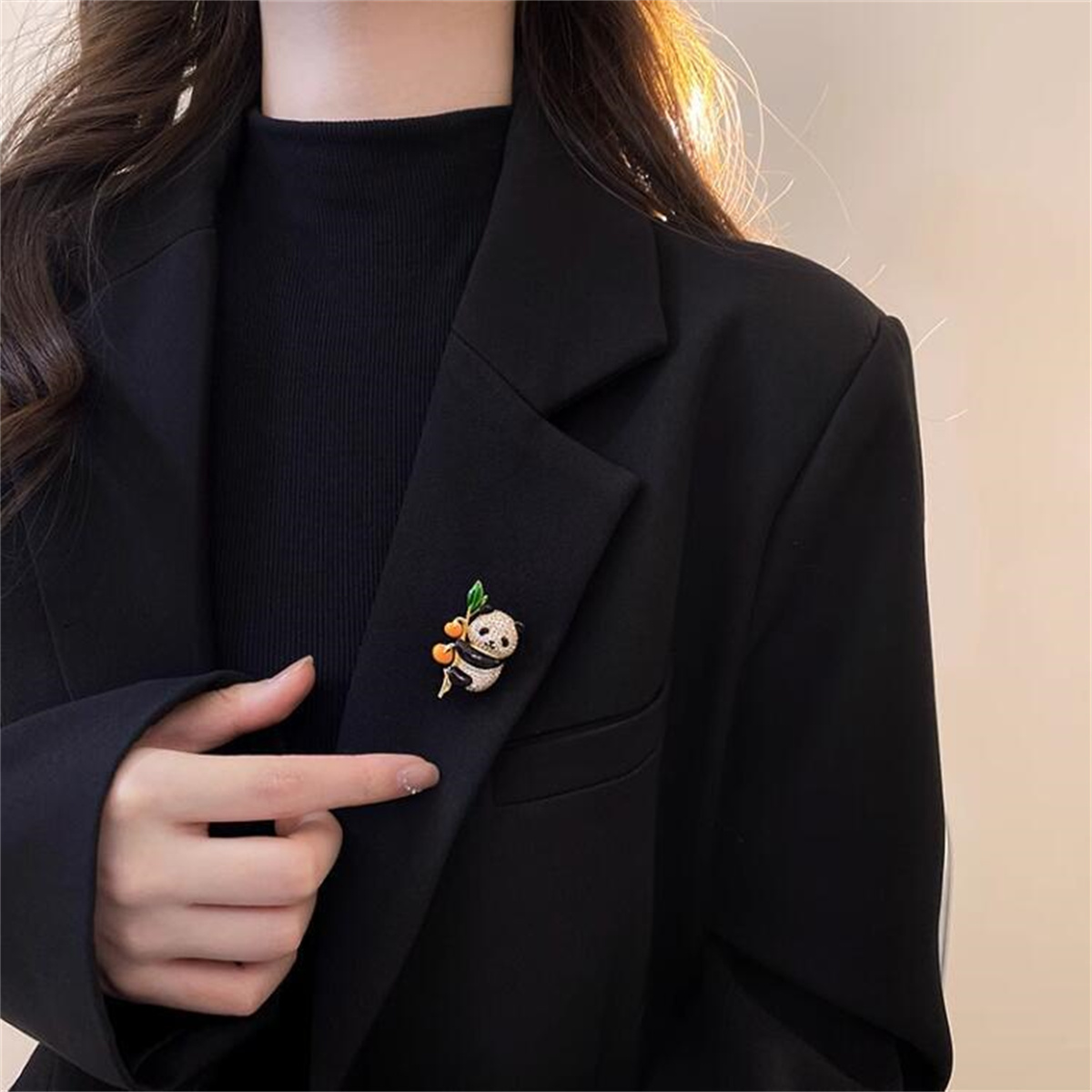 1Pc Leuke Panda Broche Met Per - Women Accessories Meaning recensie en prijs