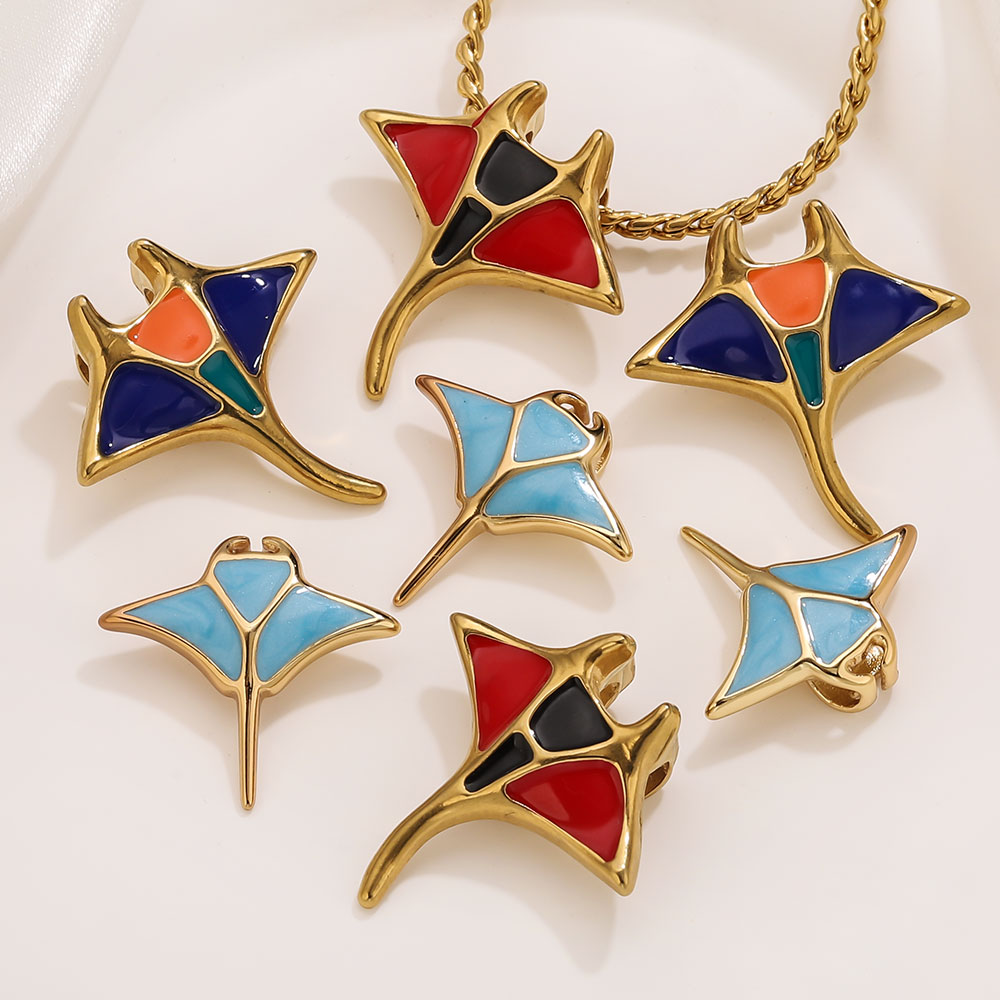 1 Stuks Rvs Charms Emaille Dui - Women'S Accessories Manufacturers recensie en prijs